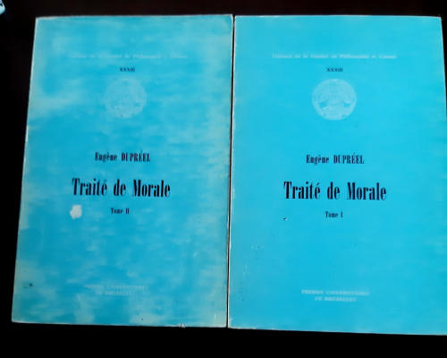 Portada del libro de TRAITÉ DE MORALE 2 vol.