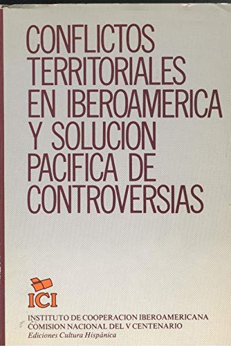 Portada del libro de Conflictos territoriales en Iberoamérica y solución pacífica de controversias