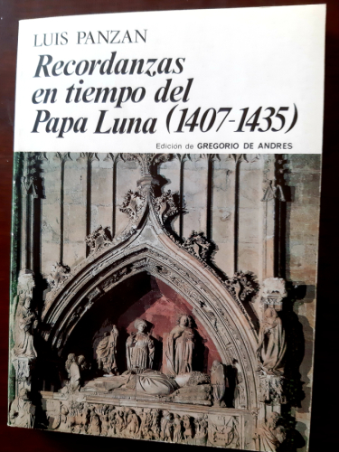 Portada del libro RECORDANZAS EN TIEMPO DEL PAPA LUNA (1407-1435)