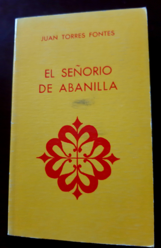 Portada del libro de EL SEÑORIO DE ABANILLA