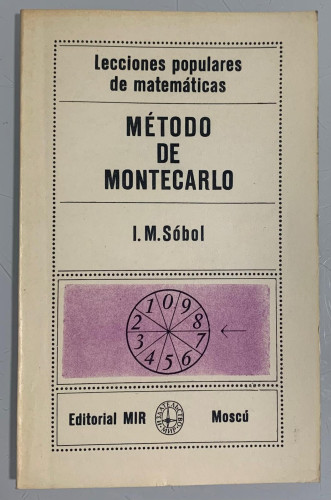 Portada del libro de MÉTODO DE MONTECARLO