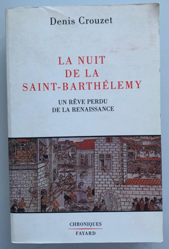 Portada del libro de LA NUIT DE LA SAINT-BARTHÉLEMY