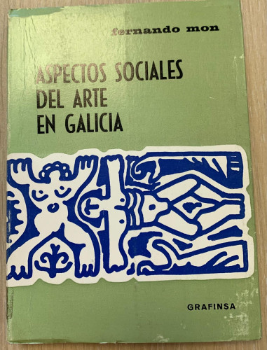 Portada del libro ASPECTOS SOCIALES DEL ARTE EN GALICIA