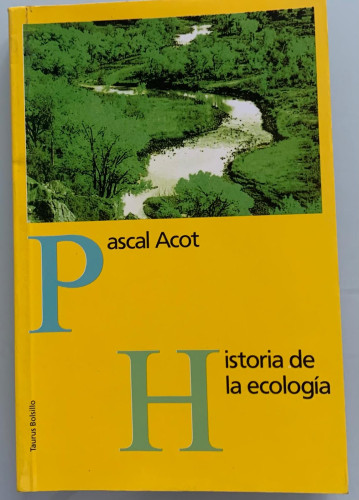 Portada del libro Historia de la ecología