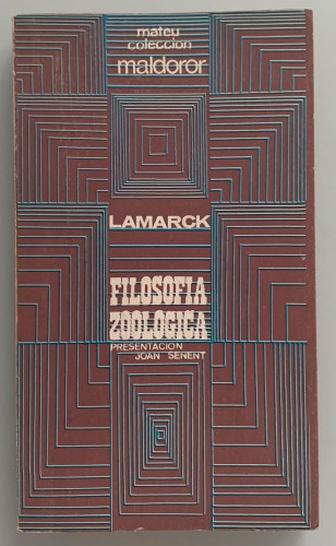 Portada del libro de FILOSOFÍA ZOOLÓGICA