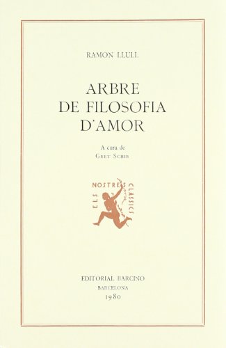 Portada del libro de ARBRE DE FILOSOFÍA D'AMOR