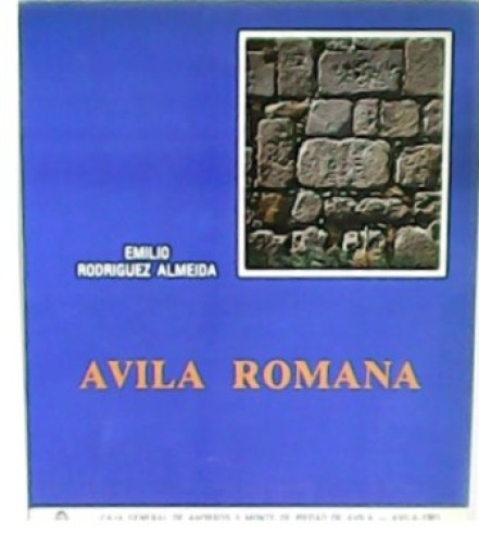 Portada del libro ÁVILA ROMANA