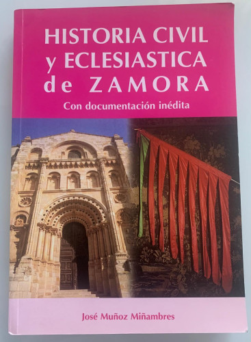 Portada del libro HISTORIA CIVIL Y ECLESIÁSTICA DE ZAMORA (con documentación inédita)