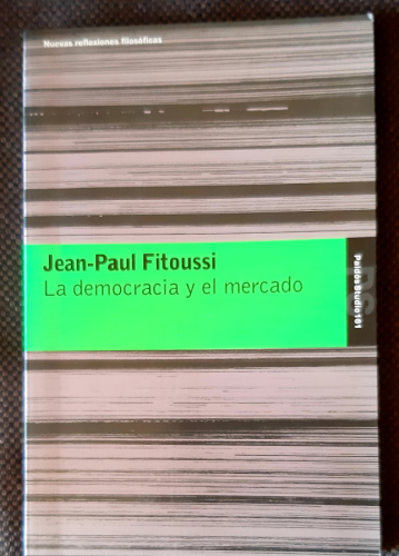 Portada del libro de La democracia y el mercado .