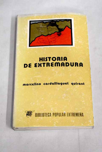 Portada del libro HISTORIA DE EXTREMADURA