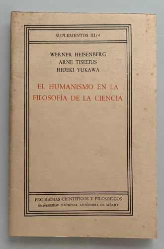 Portada del libro de EL HUMANISMO EN LA FILOSOFÍA DE LA CIENCIA