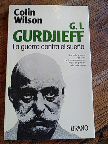 Portada del libro de G. I. Gurdjieff. La guerra contra el sueño