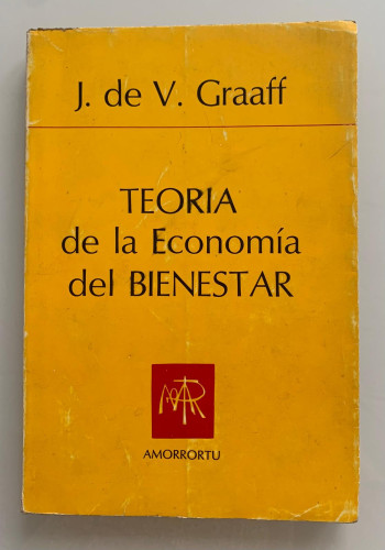 Portada del libro de TEORÍA DE LA ECONOMÍA DEL BIENESTAR