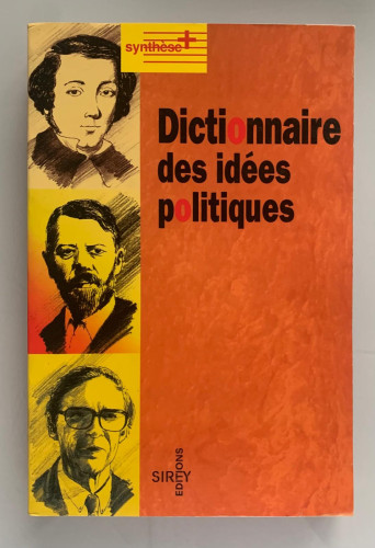 Portada del libro de DICTIONNAIRE DES IDÉES POLITIQUES