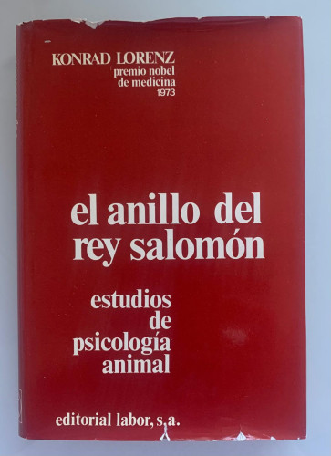 Portada del libro EL ANILLO DEL REY SALOMÓN