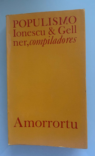 Portada del libro de POPULISMO