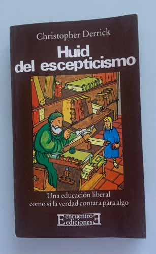 Portada del libro de HUID DEL ESCEPTICISMO