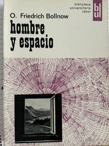 Portada del libro de HOMBRE Y ESPACIO