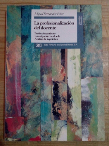 Portada del libro de LA PROFESIONALIZACION DEL DOCENTE