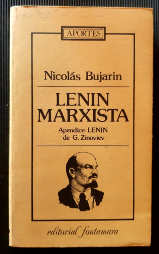 Portada del libro de LENIN MARXISTA. Apéndice : Lenin de G. Zinoviev