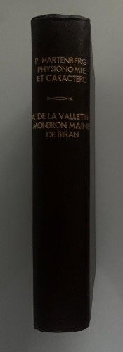 Portada del libro de PHYSIONOMIE ET CARACTÈRE