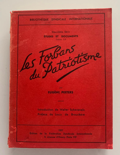 Portada del libro de LES FORBANS DU PATRIOTISME