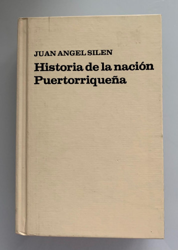 Portada del libro de HISTORIA DE LA NACIÓN PUERTORIQUEÑA