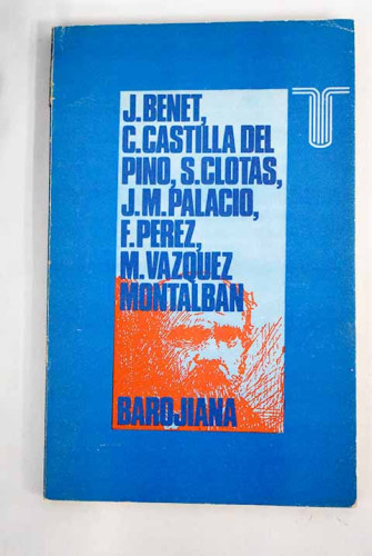 Portada del libro de BAROJIANA