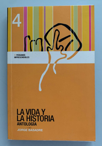 Portada del libro de LA VIDA Y LA HISTORIA (Antología)