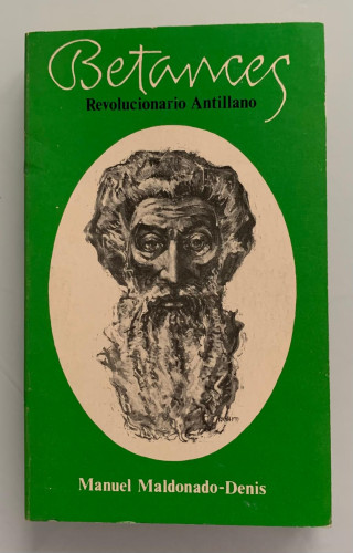 Portada del libro de BETANCES - Revolucionario Antillano