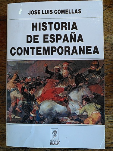Portada del libro de HISTORIA DE ESPAÑA CONTEMPORÁNEA