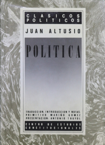 Portada del libro de POLÍTICA