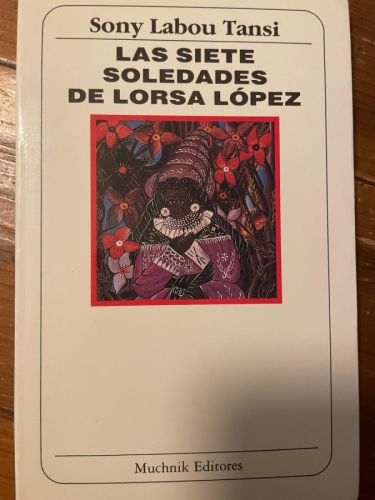 Portada del libro Las Siete Soledades de Lorsa López