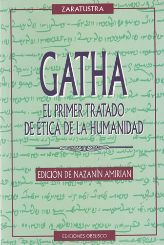 Portada del libro de Gatha. El primer tratado de ética de la humanidad