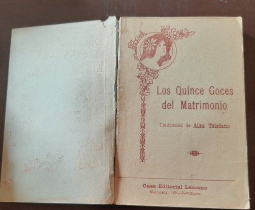 Portada del libro de LOS QUINCE GOCES DEL MATRIMONIO. 