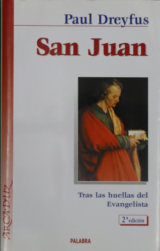 Portada del libro de SAN JUAN (Tras las huellas del evangelista)