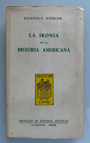 Portada del libro de LA IRONÍA EN LA HISTORIA AMERICANA