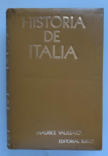 Portada del libro de HISTORIA DE ITALIA