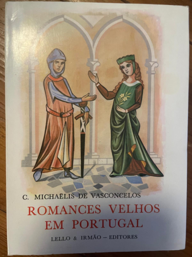 Portada del libro de ROMANCES VELHOS EM PORTUGAL