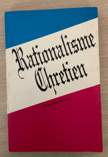 Portada del libro de RATIONALISME CHRETIEN