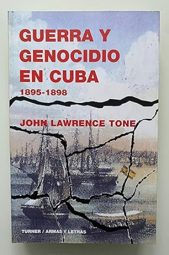 Portada del libro de Guerra y genocidio en Cuba 1895-1898