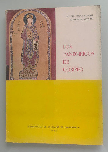 Portada del libro de LOS PANEGIRICOS DE CORIPPO