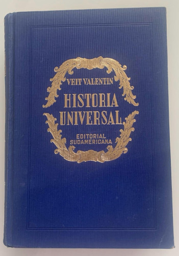 Portada del libro de HISTORIA UNIVERSAL. Los pueblos - Los hombres - Las ideas