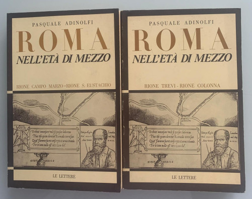 Portada del libro de ROMA NELL'ETA DI MEZZO (2 tomos)