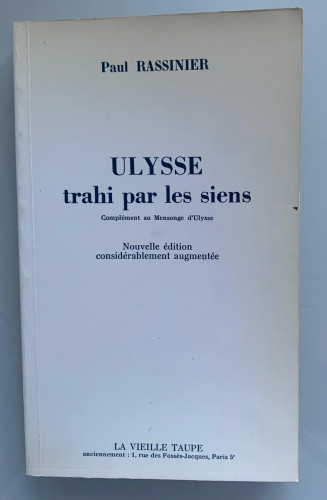Portada del libro de ULYSSE TRAHI PAR LES SIENS