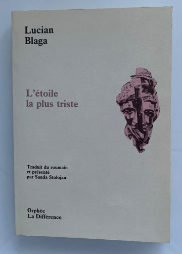 Portada del libro de L'ÉTOILE LA PLUS TRISTE