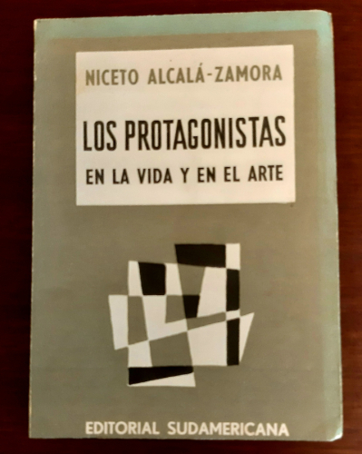 Portada del libro de Los protagonistas en la vida y en el arte