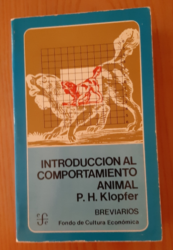Portada del libro de INTRODUCCIÓN AL COMPORTAMIENTO ANIMAL