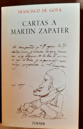 Portada del libro Cartas a Martín Zapater