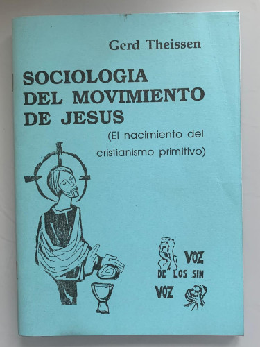 Portada del libro de SOCIOLOGÍA DEL MOVIMIENTO DE JESÚS